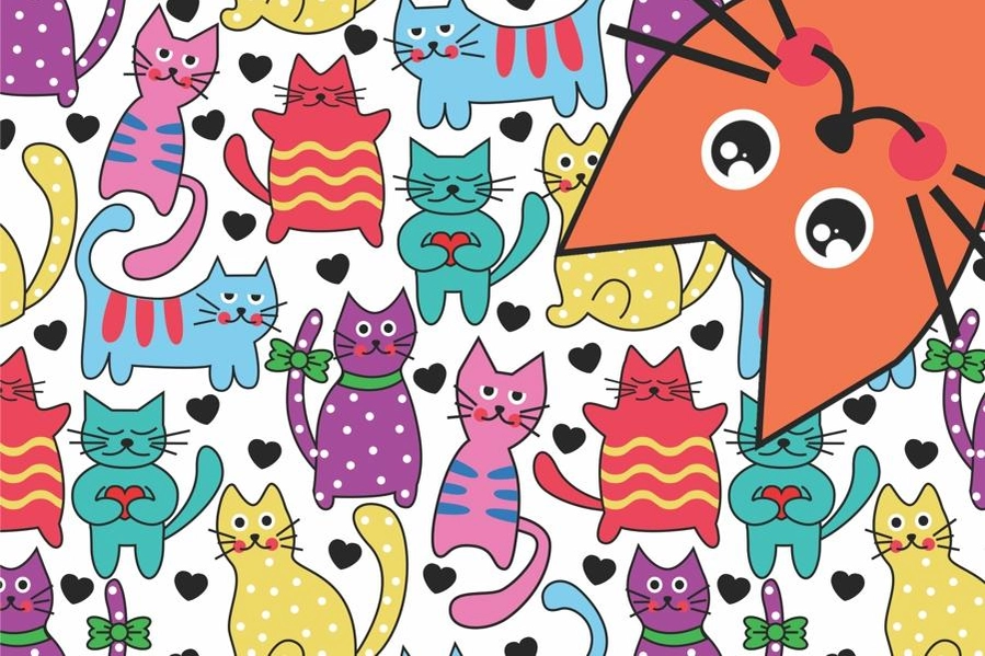 21 Cats and Bob Mini Jigsaw - Heart of the Home LV