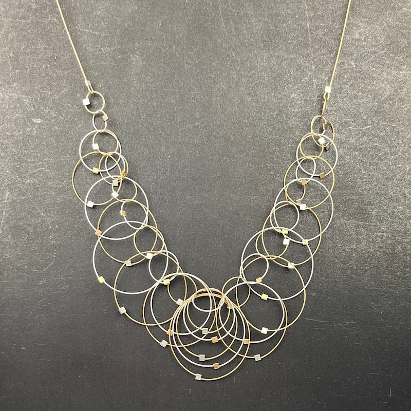 Dew Necklace in Gold & Silver - Heart of the Home LV