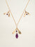 Sorrel Necklace in Aubergine - Heart of the Home LV