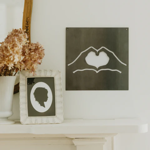Heart Hands Wall Decor
