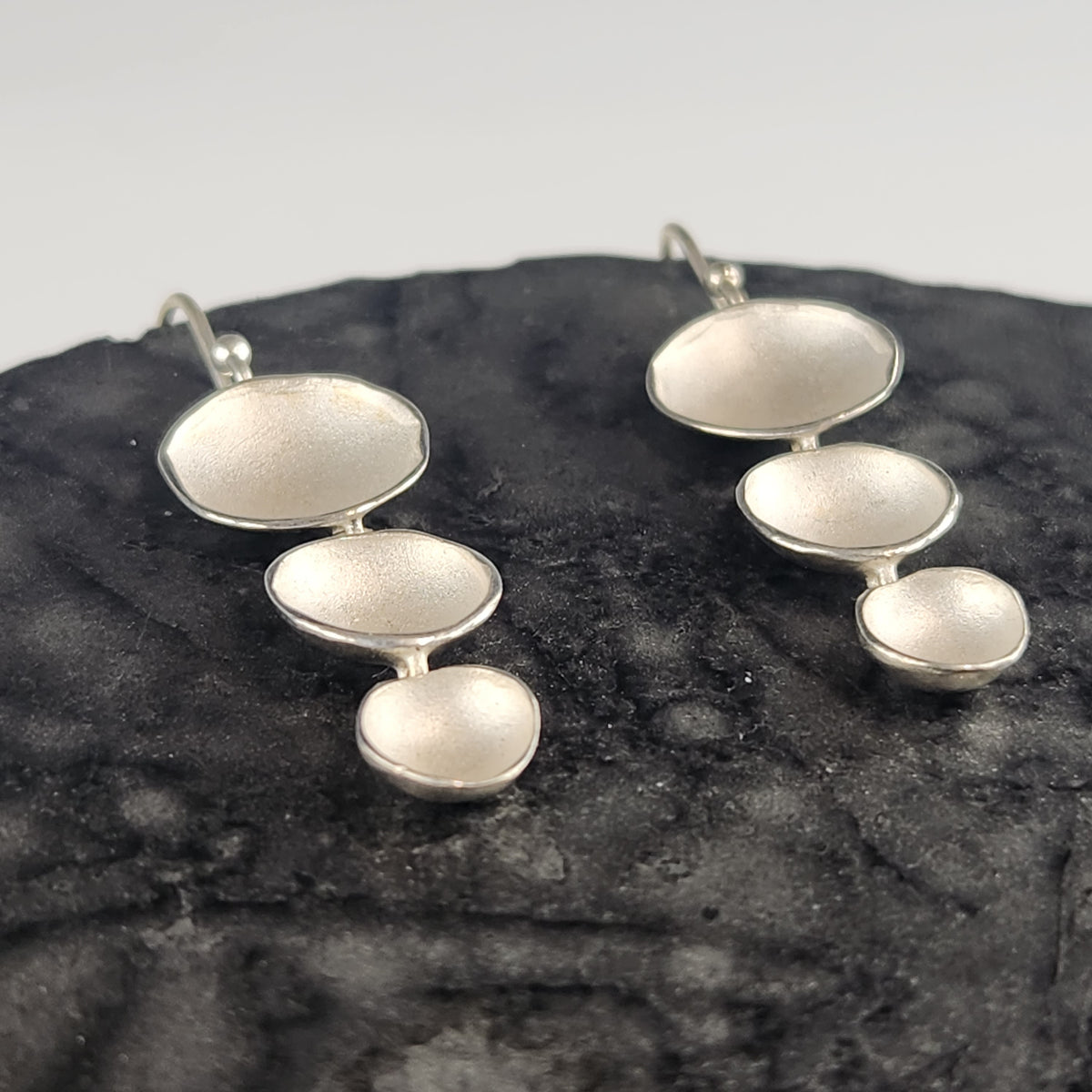 Dishy Triple Pod Earrings - Heart of the Home Inc