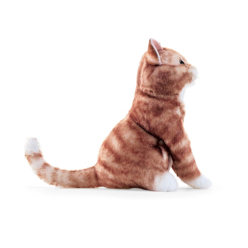 Mini Orange Tabby Finger Puppet