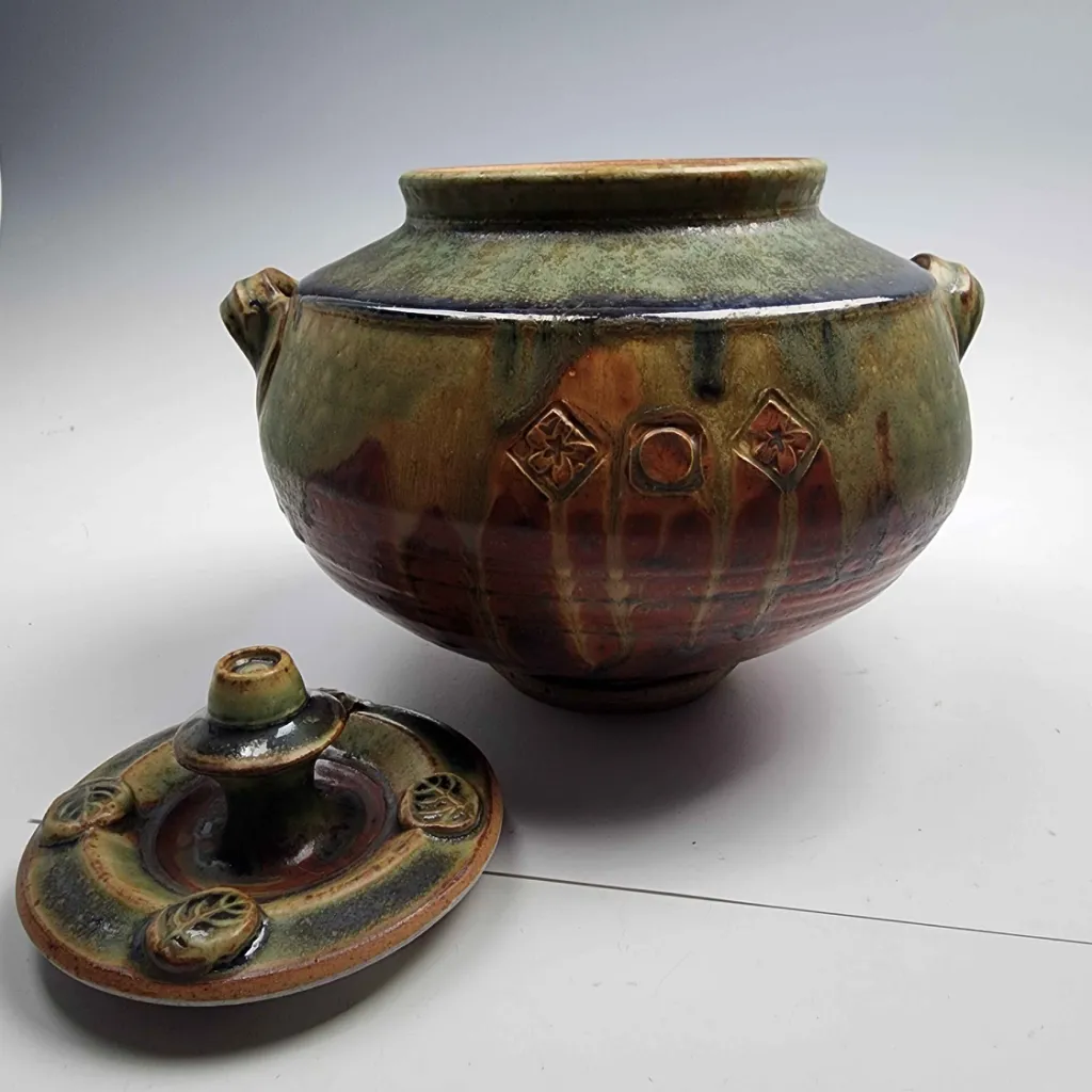 Large Covered Jar