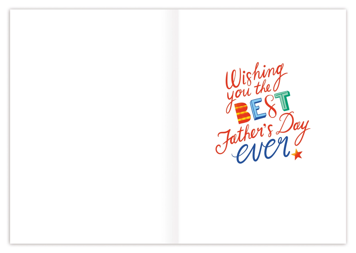 Best Dad Ever Father's Day Card - Heart of the Home Inc