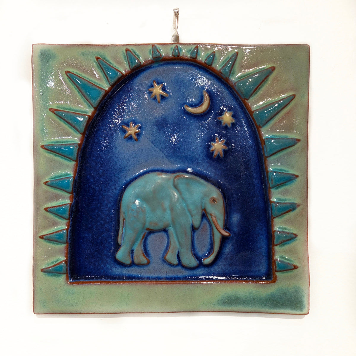 Elephant Icon Tile - Heart of the Home Inc