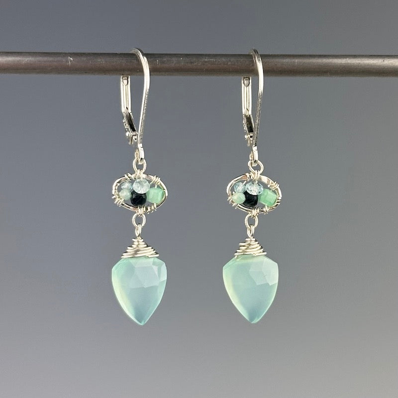 Ocean Arrow Earrings - Heart of the Home Inc