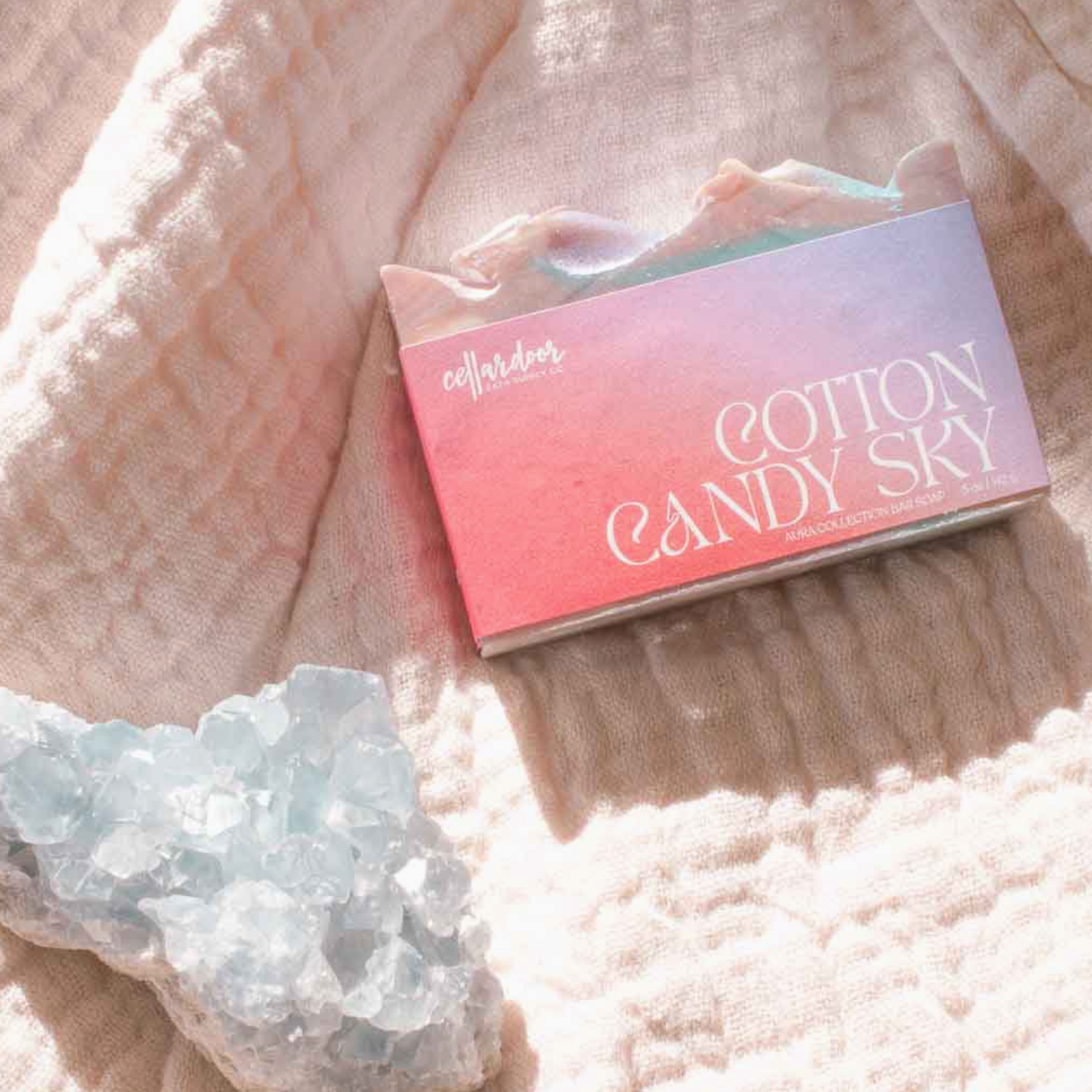 Cotton Candy Sky Bar Soap - Heart of the Home Inc