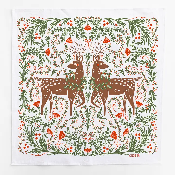 Deer Tea Towel - Heart of the Home Inc