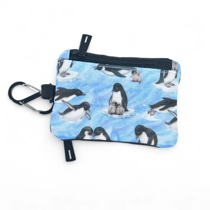 Penguin Parade Clip Wallet