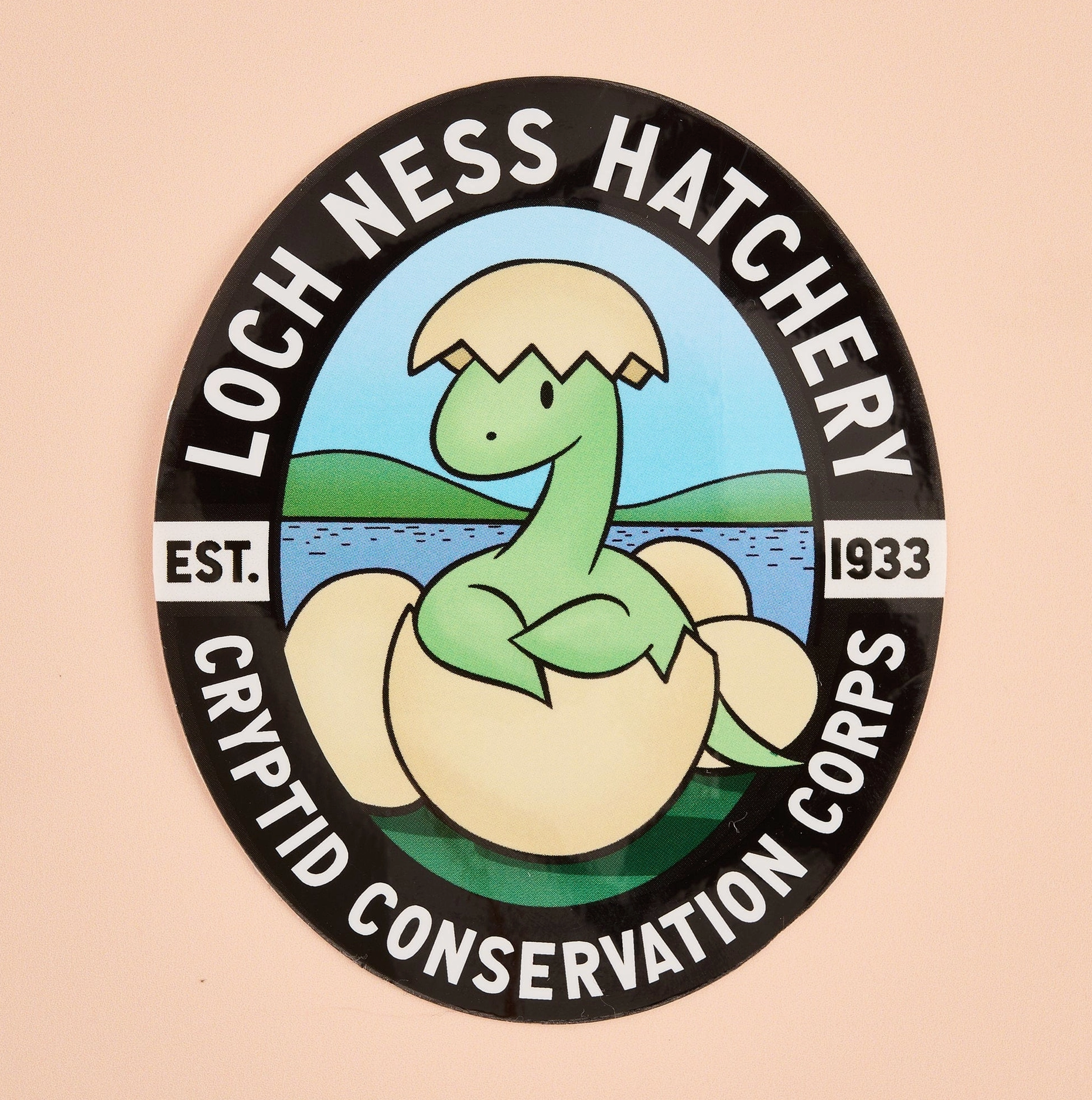 Loch Ness Hatchery Sticker - Heart of the Home Inc