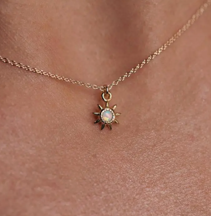 Opal Starburst Pendant - Heart of the Home Inc