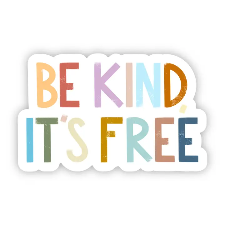 Be Kind Sticker - Heart of the Home LV