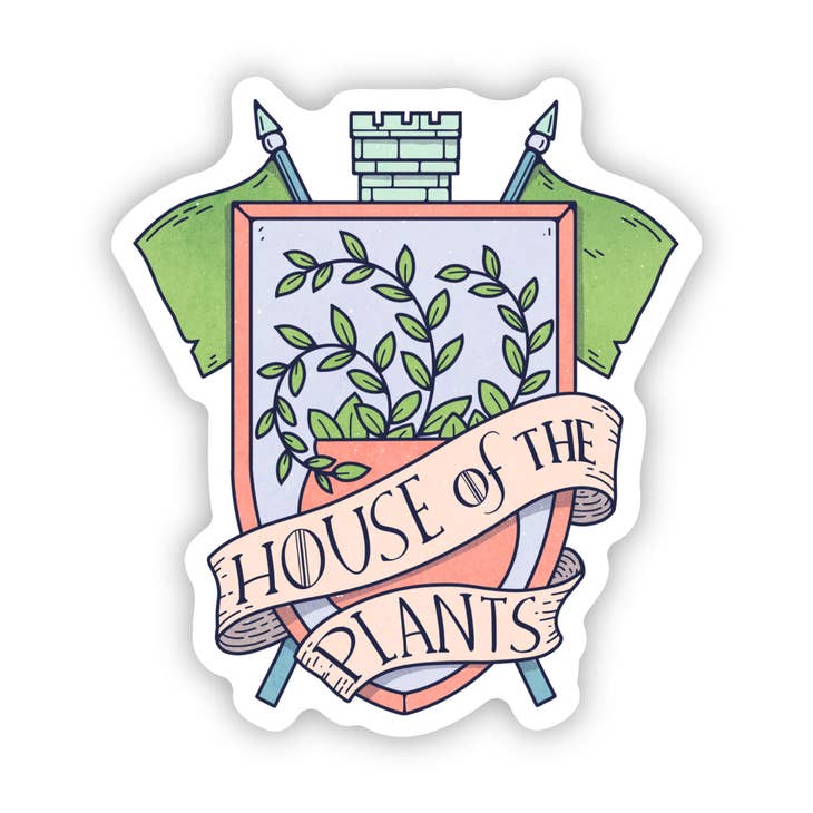 House Of Plants Vinyl Sticker - Heart of the Home LV
