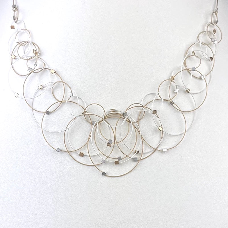Dew Necklace in Gold & Silver - Heart of the Home LV