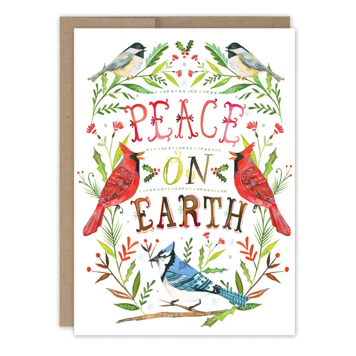 Peace On Earth Card - Heart of the Home Inc