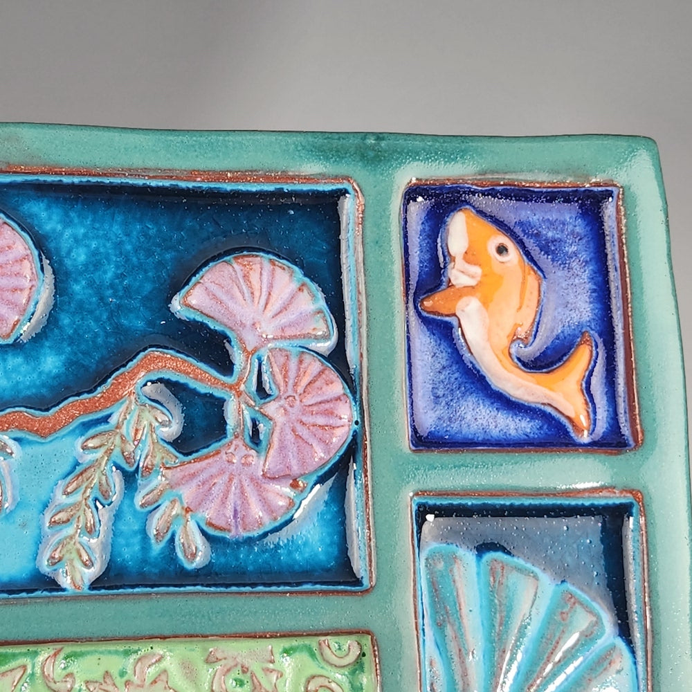 Eartha Zen Three Koi - Heart of the Home LV