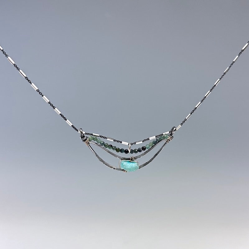 Crescent Necklace - Heart of the Home Inc