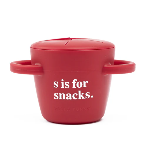 S Is For Snacks Red Snacker - Heart of the Home Inc