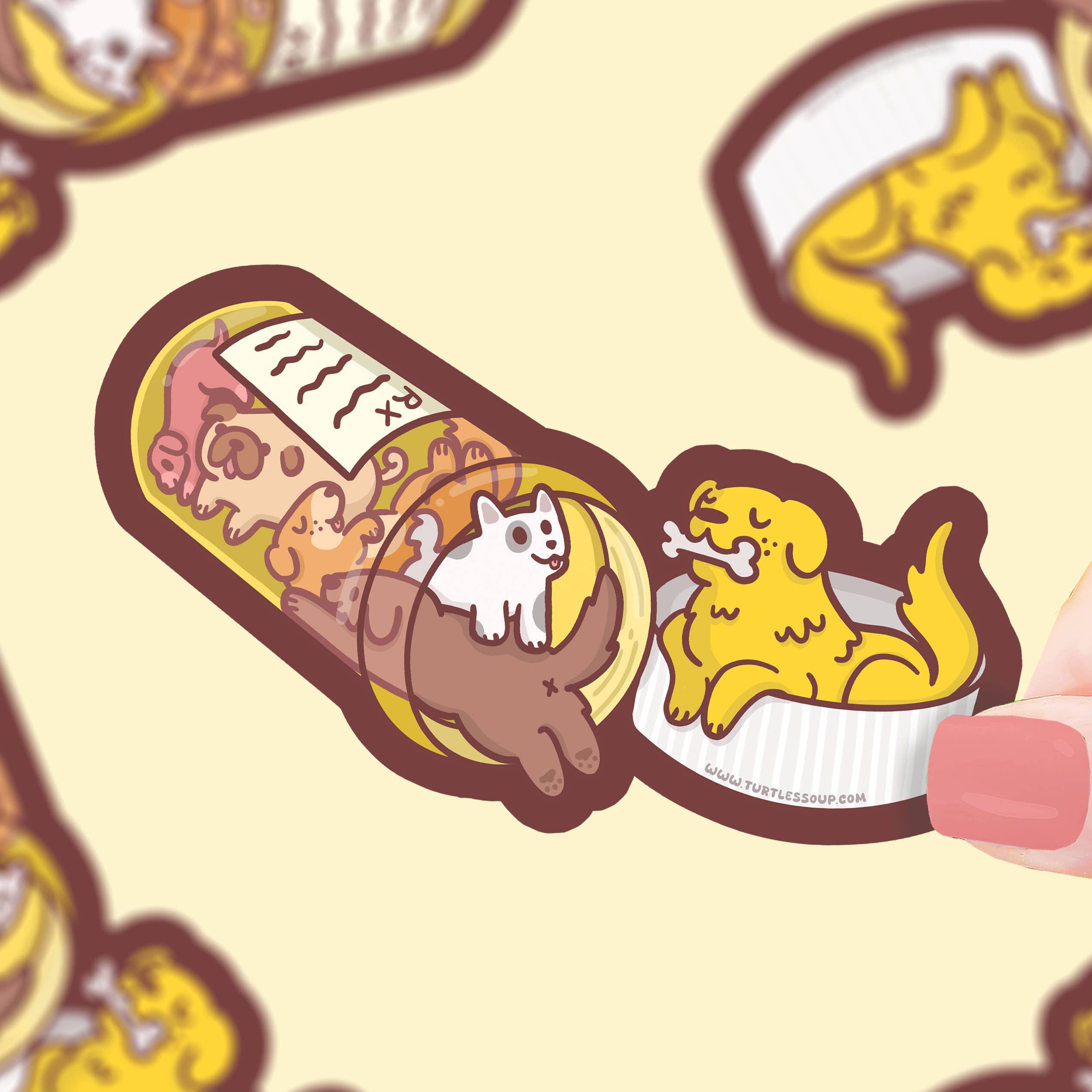 Puppy RX Sticker