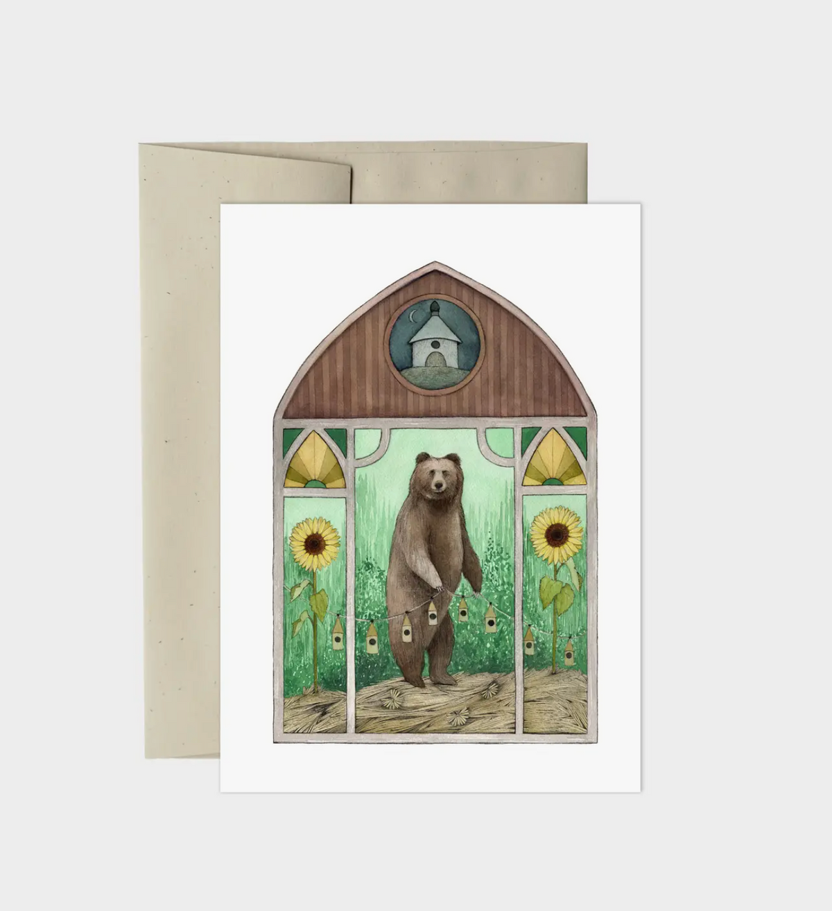 A Sunflower Home Card - Heart of the Home LV