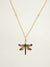 Dragonfly Dreams Pendant Necklace in Green with Envy - Heart of the Home PA