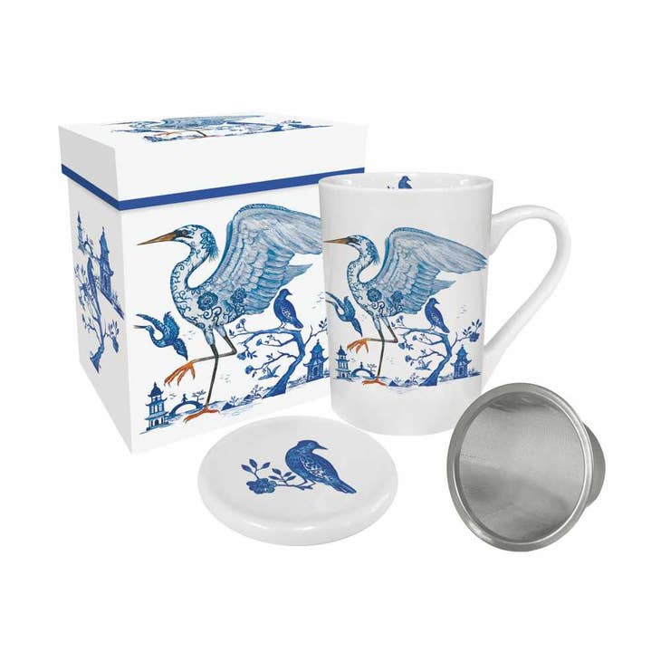Prince's Egret Tea Mug - Heart of the Home LV