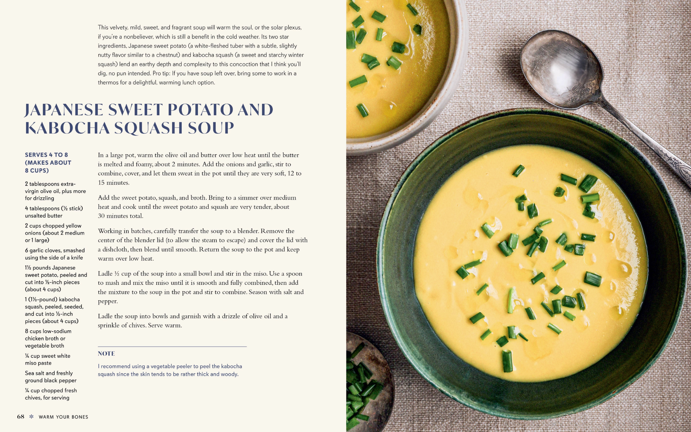 Warm Your Bones : Cozy Recipes for Chilly Days and Winter Nights - Heart of the Home Inc