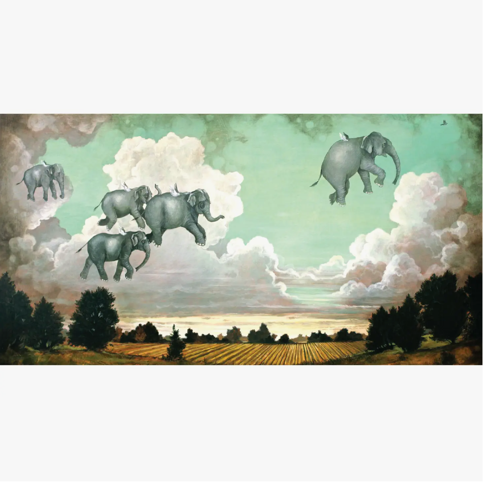 The Flying Lesson Card - Heart of the Home LV