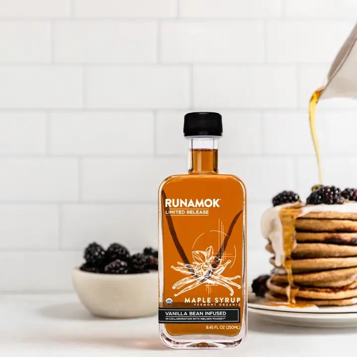 Vanilla Bean Infused Maple Syrup - Heart of the Home Inc