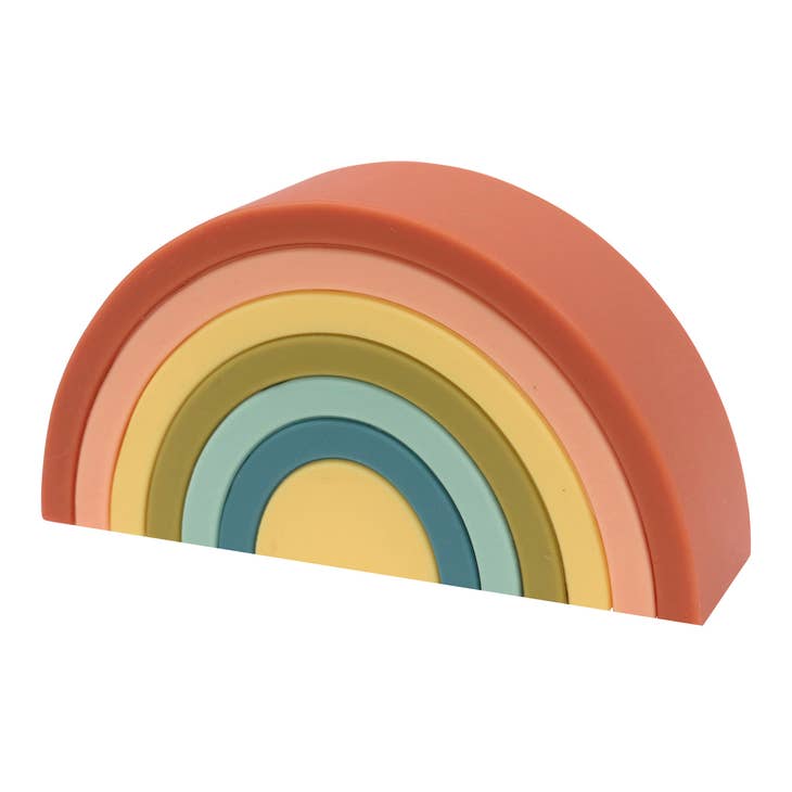 Silicone Stacker Rainbow - Cherry - Heart of the Home LV
