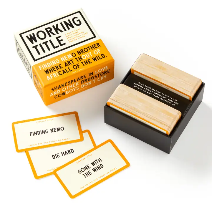 Working Title Card Game