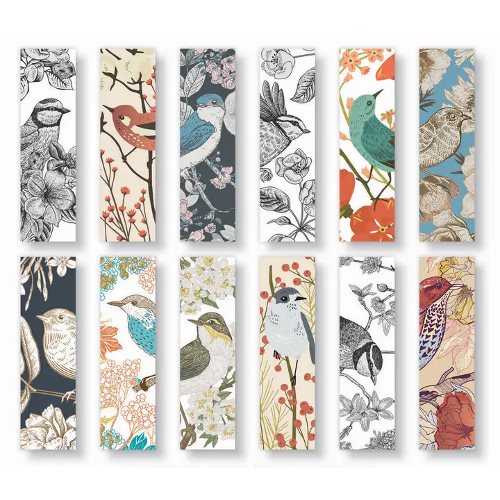 Beautiful Birds Bookmark Box - Heart of the Home Inc