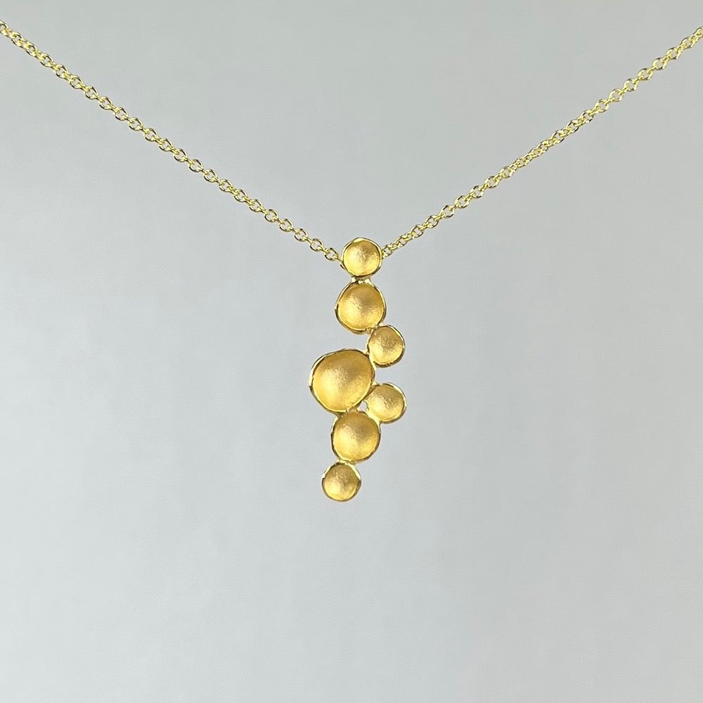 Medium Milky Way Pendant in Vermeil - Heart of the Home PA