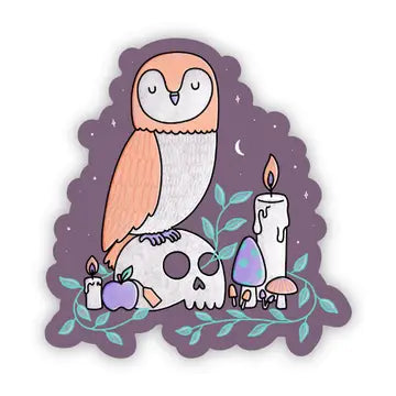 Barn Owl Sticker - Heart of the Home LV