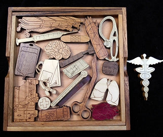 Medical Emergency Wooden Puzzle - Heart of the Home LV