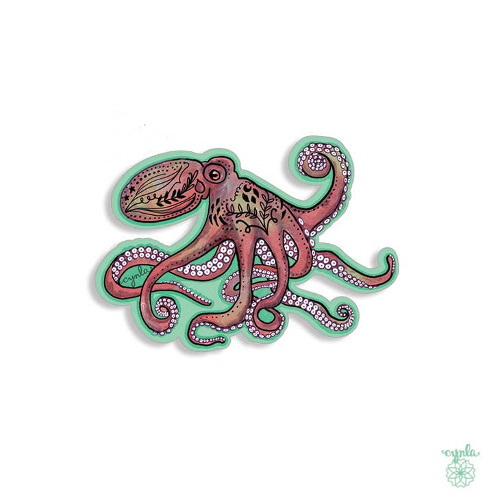 Octopus Sticker - Heart of the Home LV
