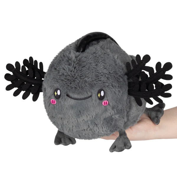 Mini Squishable Black Baby Axolotl - Heart of the Home Inc