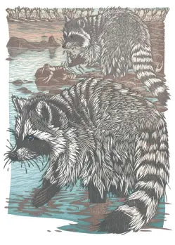 Dusk On The Bank Birthday Card - Heart of the Home LV