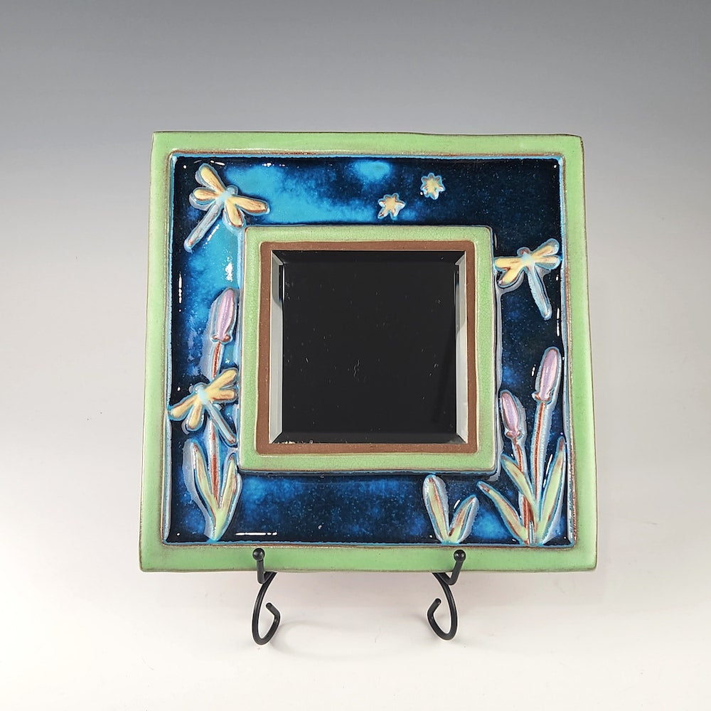 Eartha Dragonfly Contemplation Mirror - Heart of the Home LV