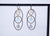 Textured Interlocking Oval Earrings - Heart of the Home Inc