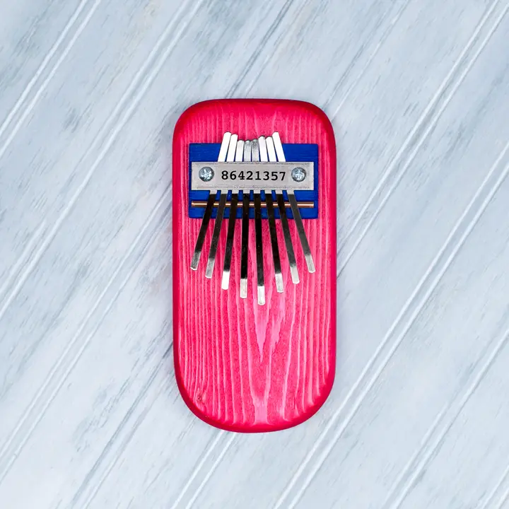 Pink Pine Thumb Piano - Heart of the Home Inc