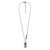 Larimar Flower Cluster Necklace - Heart of the Home Inc