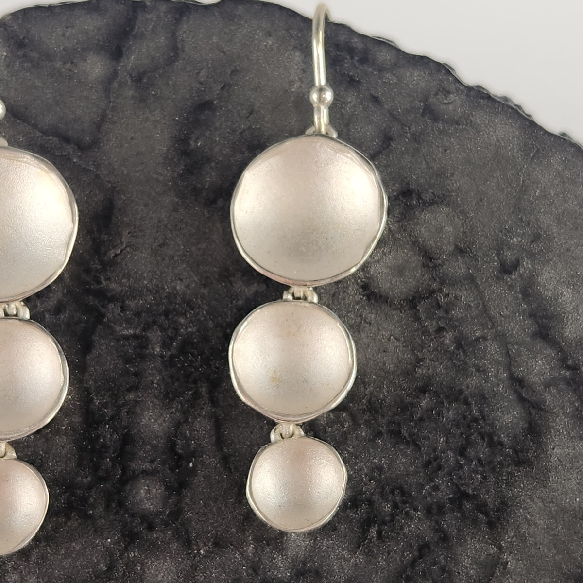 Dishy Triple Pod Earrings - Heart of the Home Inc