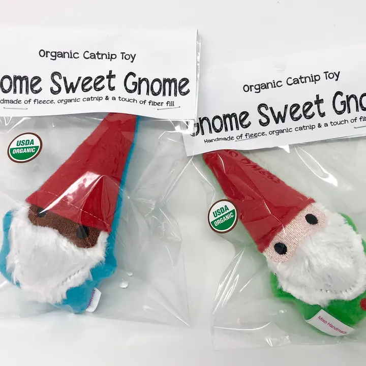 Wool Catnip Gnomes