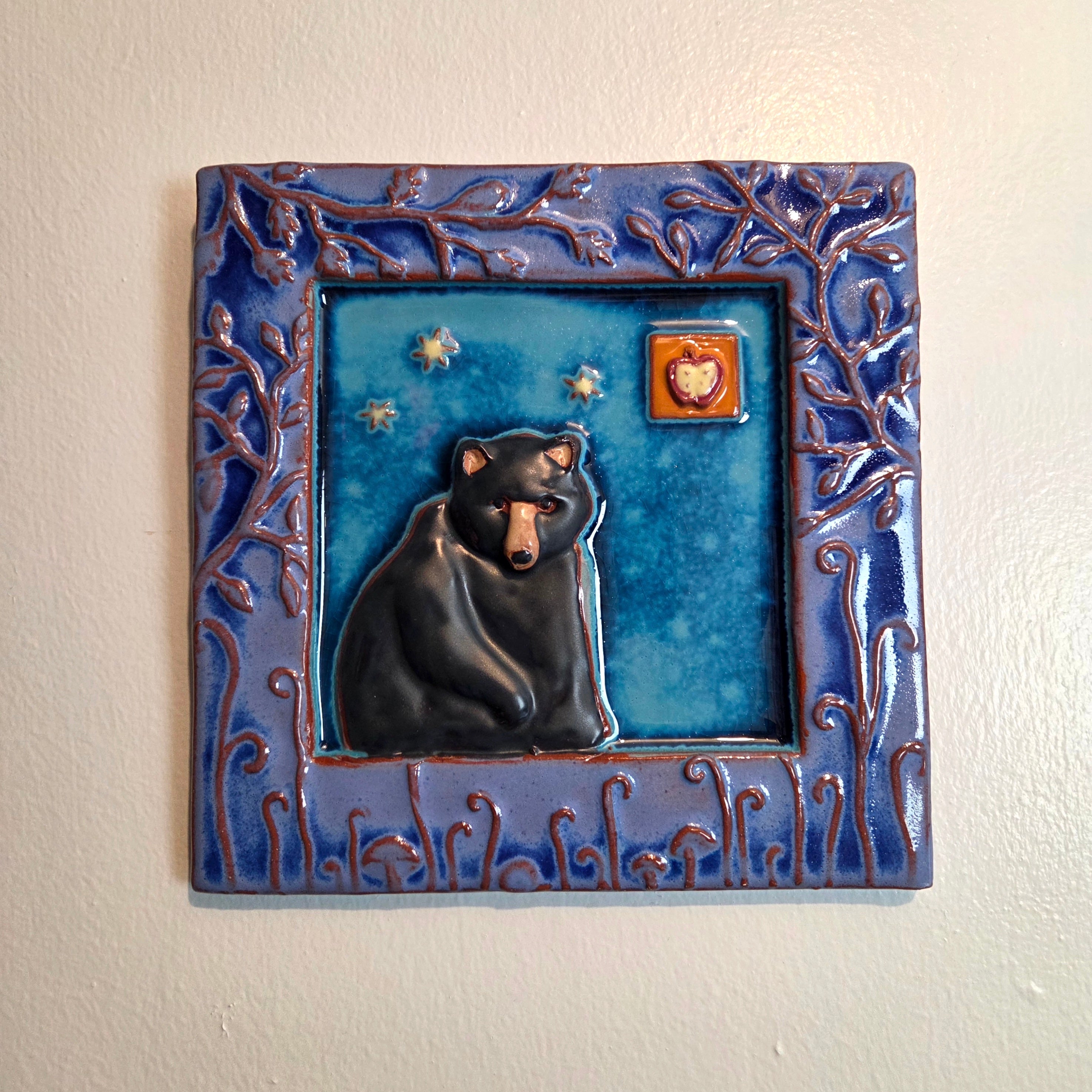 Woodland Bear Wall Tile - Heart of the Home Inc