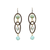 Larimar Link Earrings - Heart of the Home Inc