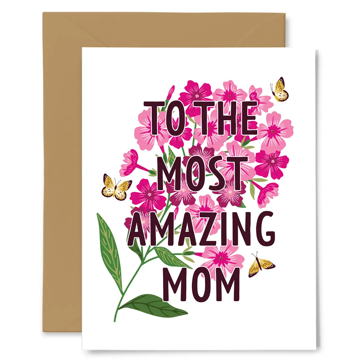 Pink Perennial Mother's Day Card - Heart of the Home Inc
