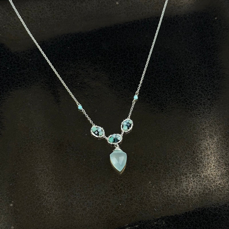 Ocean Arrow Necklace - Heart of the Home Inc