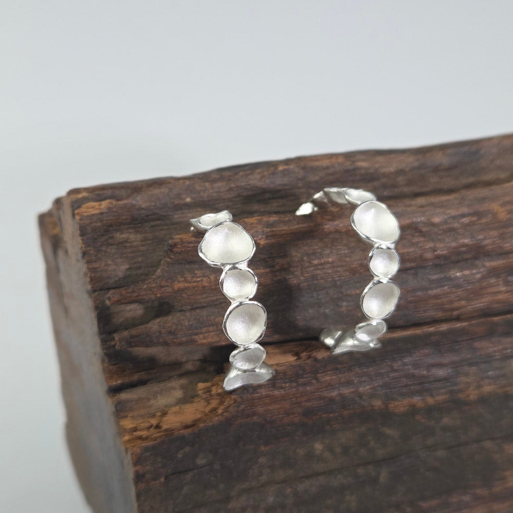 Pod Hoop Earrings - Heart of the Home Inc