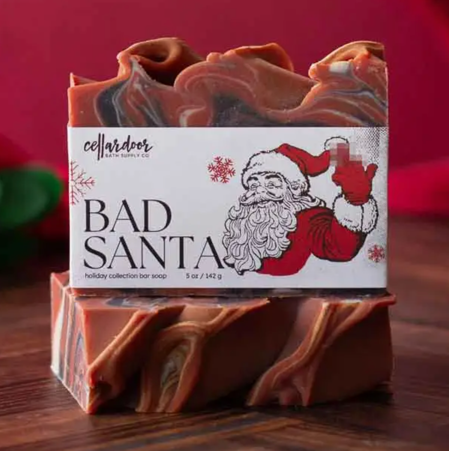 Bad Santa Bar Soap - Heart of the Home Inc